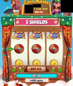 three shield in coin master